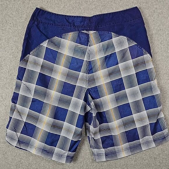 Corona Y2K Swim Trunks XL Plaid Checkered - Picture 5 of 8